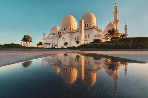 Sheikh Zayed Grand Mosque on Eid